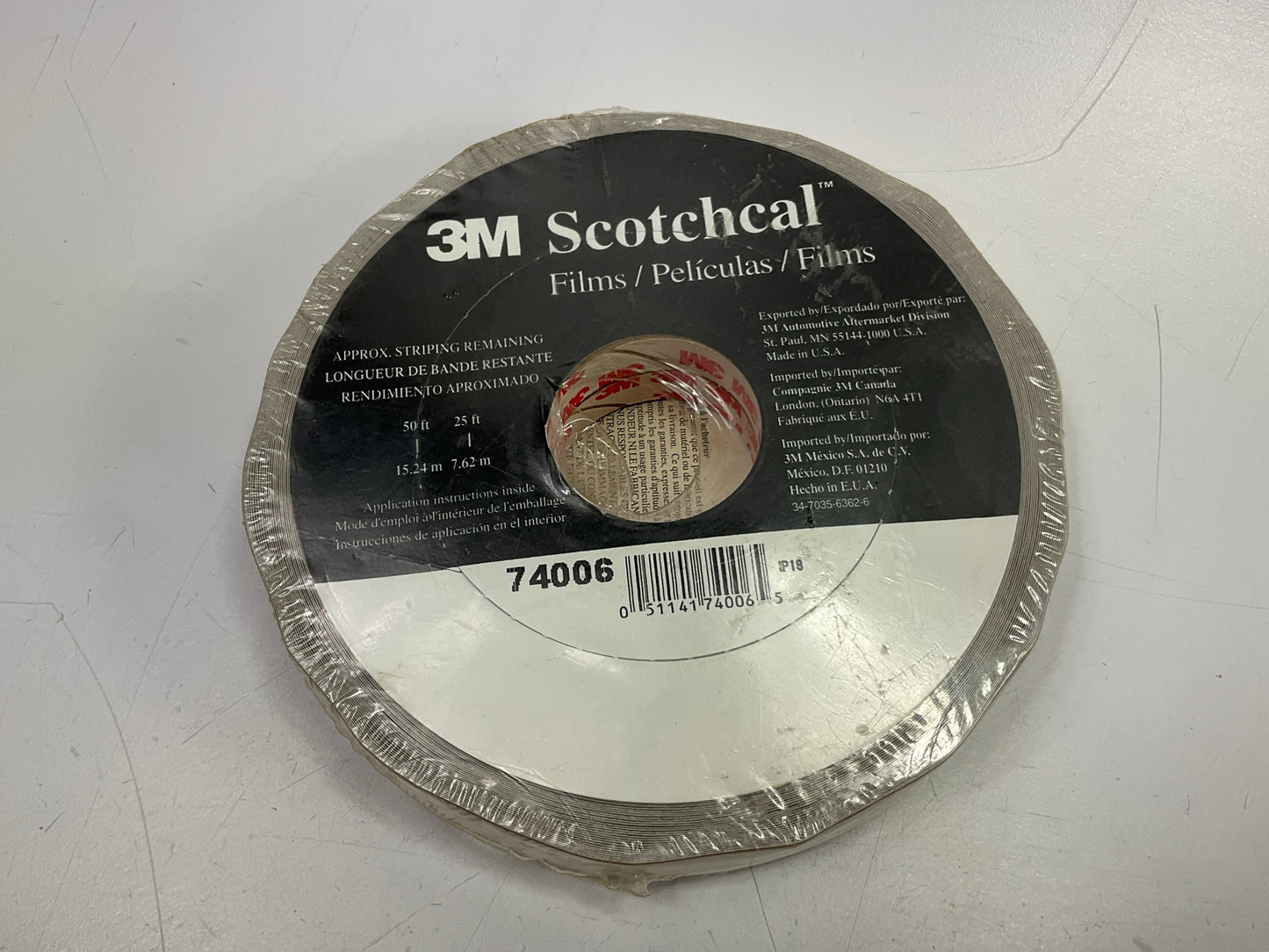 3M 74006 Pinstripe Striping Strip Tape, Buckskin / Camel Beige, 7/8'' X 150' Long