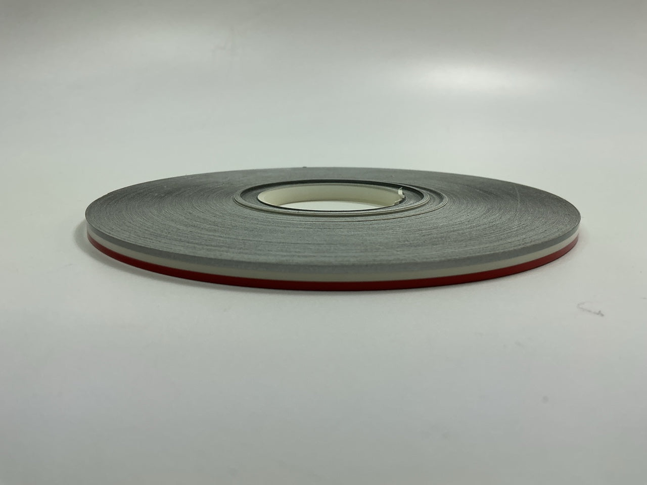 3M 74807 Pinstripe Striping Tape 3/16 In X 150 Feet, Elite Silver/Tomato Red
