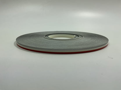 3M 74807 Pinstripe Striping Tape 3/16 In X 150 Feet, Elite Silver/Tomato Red