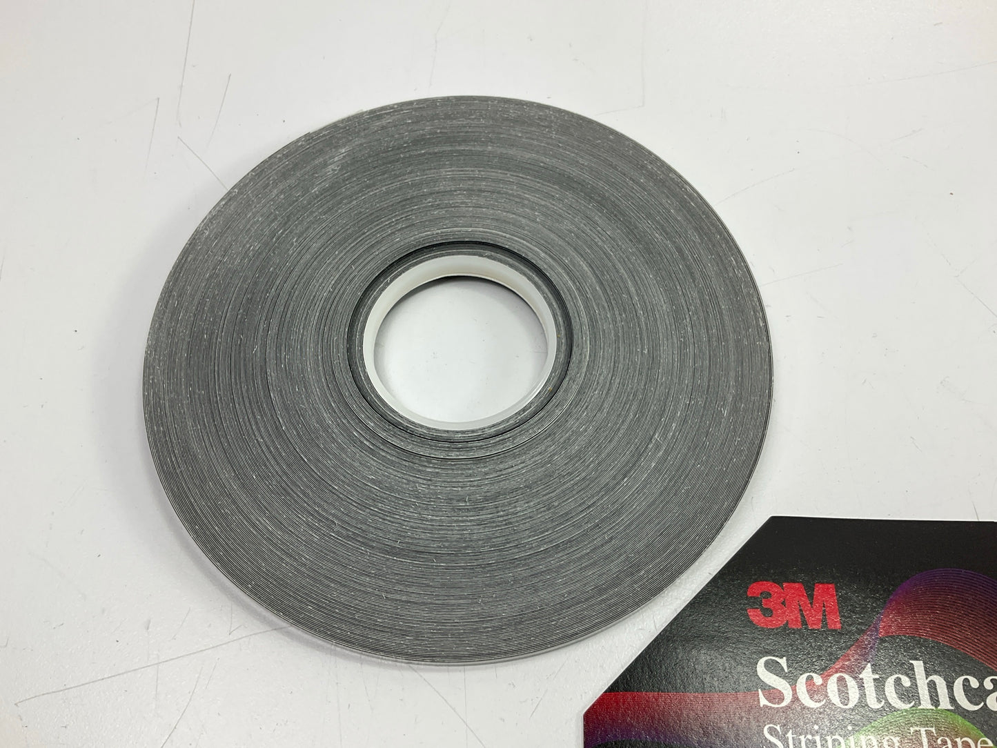 3M 74825 Pinstripe Striping Tape 3/16'' X 150', Charcoal Light Slate Metallic