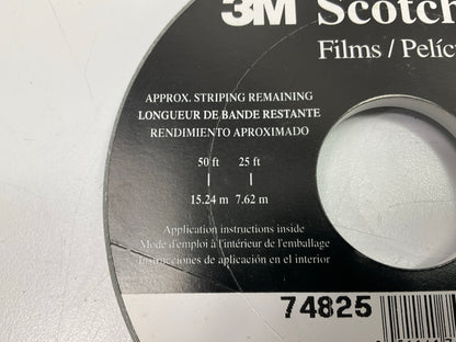3M 74825 Pinstripe Striping Tape 3/16'' X 150', Charcoal Light Slate Metallic