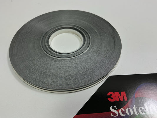 3M 74829 Black / Light Charcoal Metallic Striping Auto Stripe Tape 3/16'' X 150'