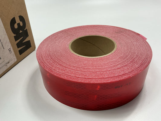 3M 75-0301-2280 Diamond Grade RED Conspicuity Marking 983-72 ES Red Trailer Tape