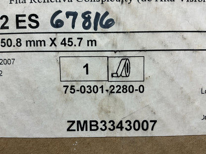3M 75-0301-2280 Diamond Grade RED Conspicuity Marking 983-72 ES Red Trailer Tape