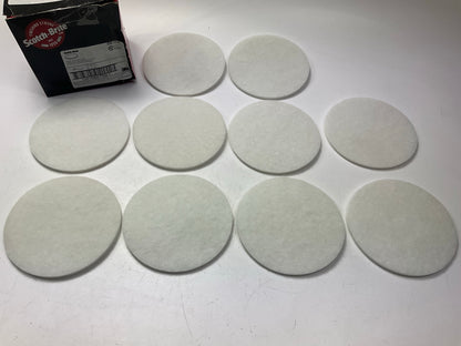 (10) 3M 77225 Scotch-Brite Clean And Finish Disc, 6''