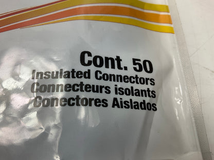 3M 801 Scotchlok Blue Quick Splice Connectors, 14-18 Gauge (50 Pack)