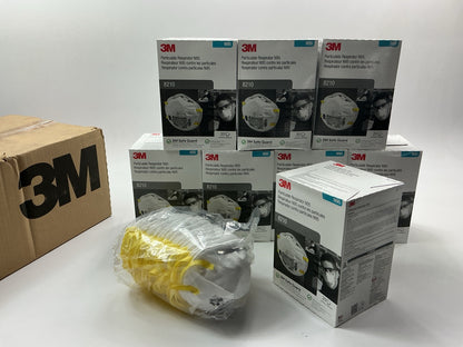 EXP 11/26 3M 8210 N95 Particulate Respirator Face Mask - 1 Case, 160 Masks Total