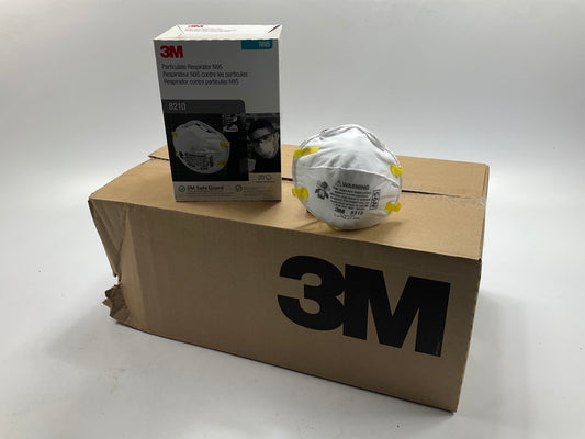DAMAGED BOX2 3M 8210 N95 Particulate Respirator Face Mask Full Case (160 Mask)