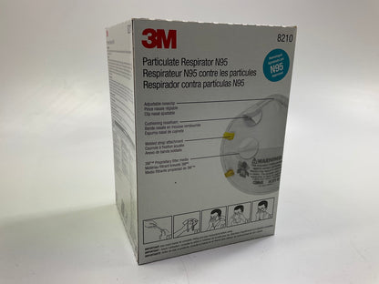 DAMAGED BOX 3M 8210 N95 Particulate Respirator Face Mask 1 Full Case (160 Masks)