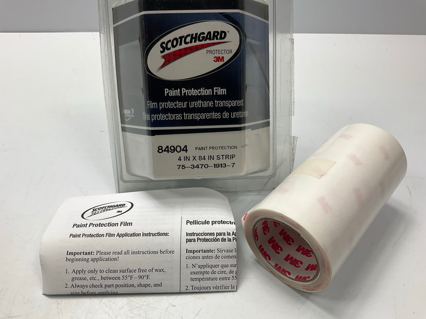 3M 84904 4'' X 84'' Scotchgard Paint Protection Film Strip