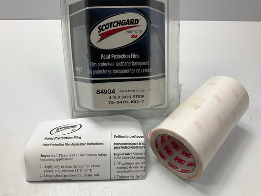 3M 84904 4'' X 84'' Scotchgard Paint Protection Film Strip