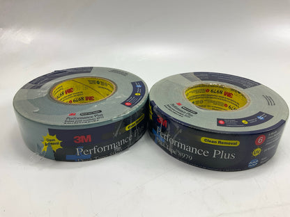 (2) 3M 8979 Performance Plus Duct Tape, (48mm X 54.8M) 1.88'' X 60yds Each Roll