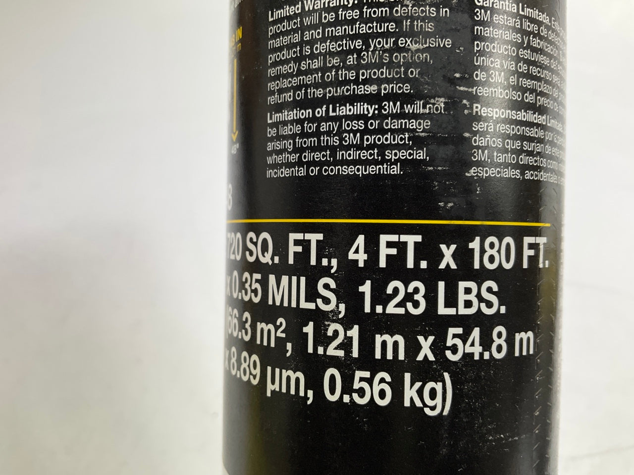 (8) Rolls - 3M 90038 Hand-Masker Advanced Film, 48-Inch X 180' Each Roll AMF48