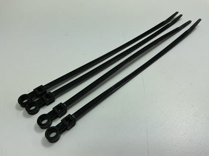 3M CT8BK50S-C Screw Mount 8'' Long, 50 Lb Cable Ties, 100 / Pack