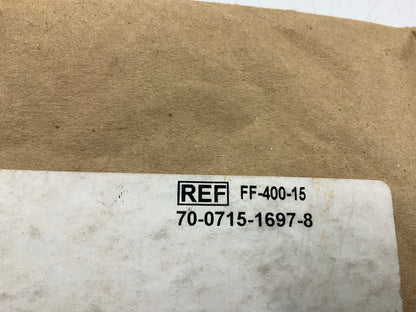 (100) 3M FF-400-15 Replacement Faceshield Cover Lens Full Face Repirator