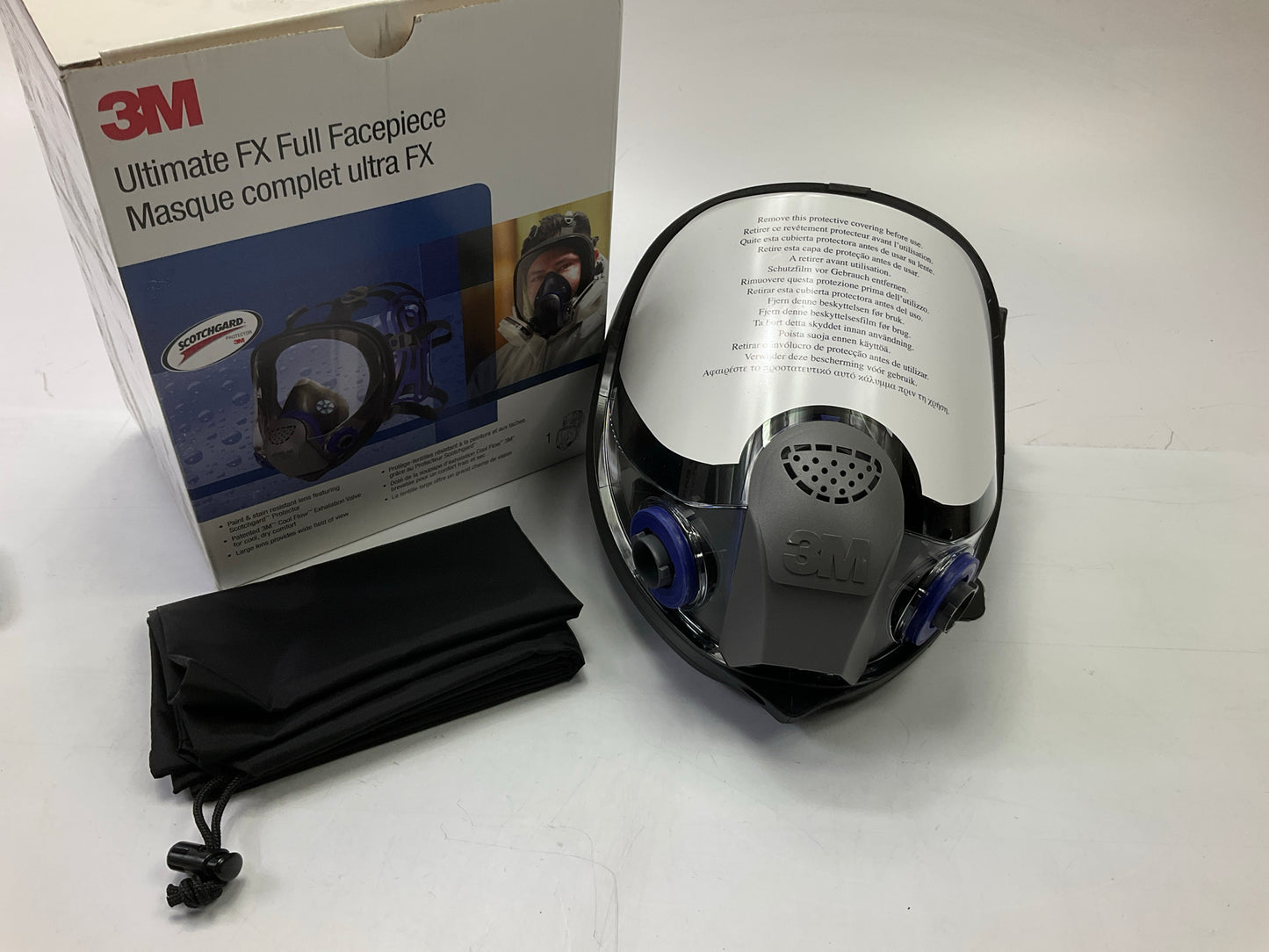 3M Ultimate Fx Full Facepiece Reusable Respirator FF-402 Mold, Painting Medium