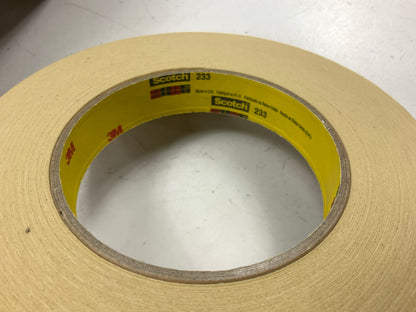 Scotch 233 3M 18mm X 55m 3/4'' Inch Automotive Masking Refinish Tape - 48 Rolls