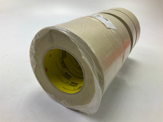 18 Rolls 3M 233 Automotive Refinish Masking Tape, 48mm (1.89'') X 55m Crepe Paper
