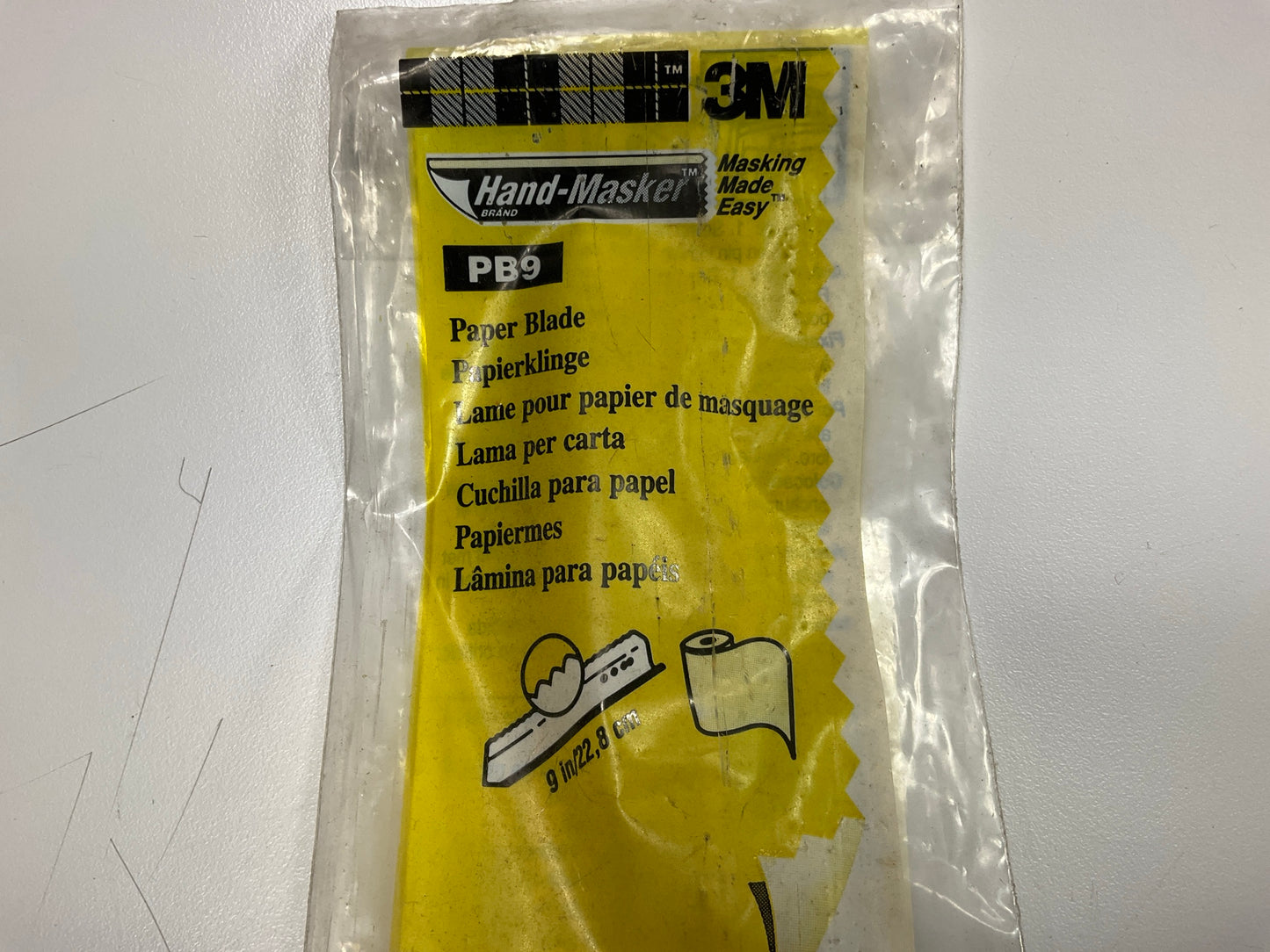 3M PB9 Hand Masker Paper Cutoff Blade Replacement 9'' M3000