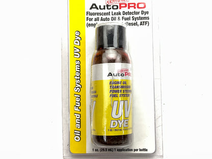 AC Pro 374CS A/C Pro Oil And Fuel Systems UV Dye 1 Oz Bottle