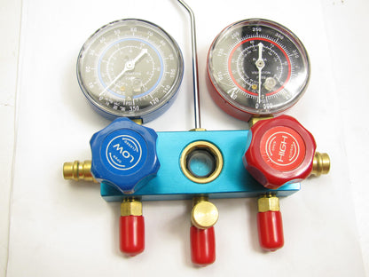 Ac Pro Interdynamics 429 Professional A/C Manifold Gauge And Hose Set For 134a