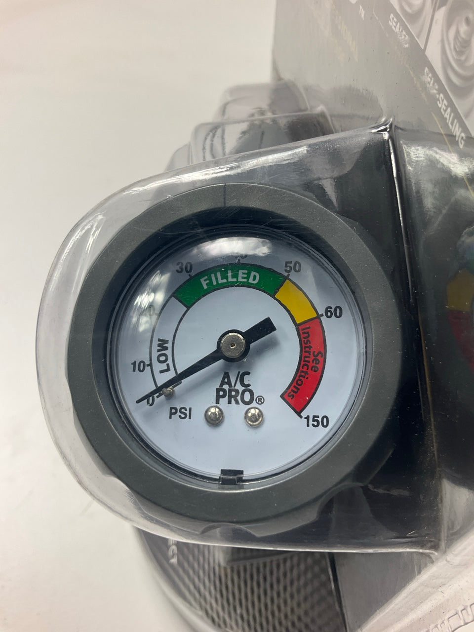 A/C PRO AC Pressure Gauge 24'' Hose Car Air Conditioning Freon Check For 134 Type