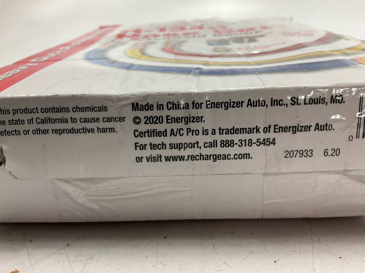 A/C Pro BRY134HD Certified 134A Refrigerant Hose Set - 6 Foot Professional Grade