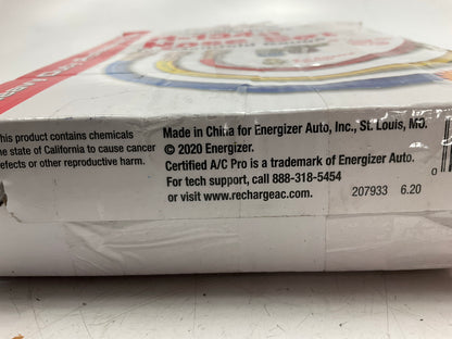 A/C Pro BRY134HD Certified 134A Refrigerant Hose Set - 6 Foot Professional Grade