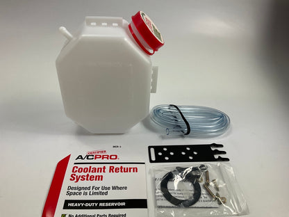 A/C Pro MCR-3 Radiator Coolant Return Tank Bottle System For Compact Vehicles