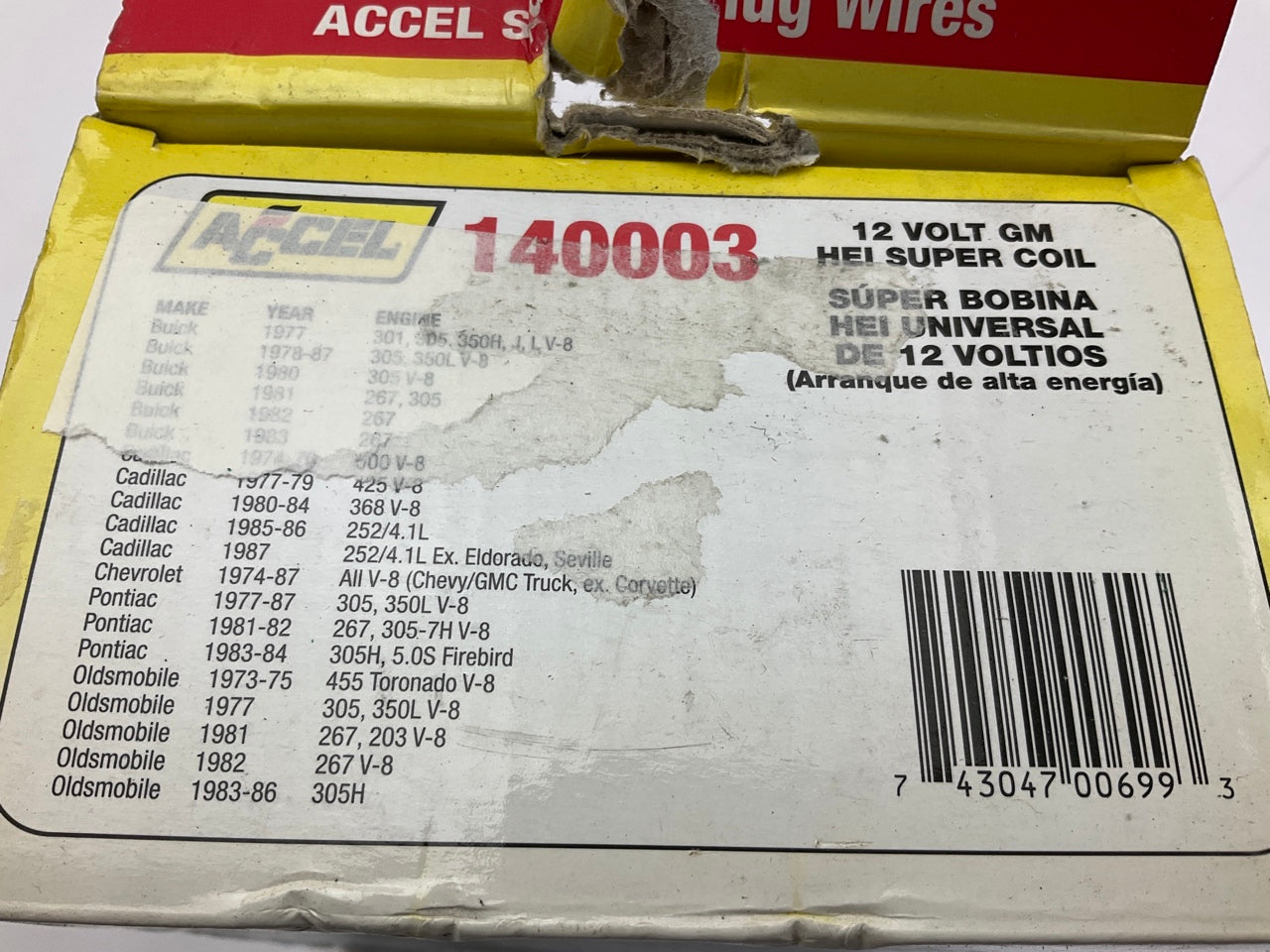 Accel 140003 HEI Super Ignition Coil