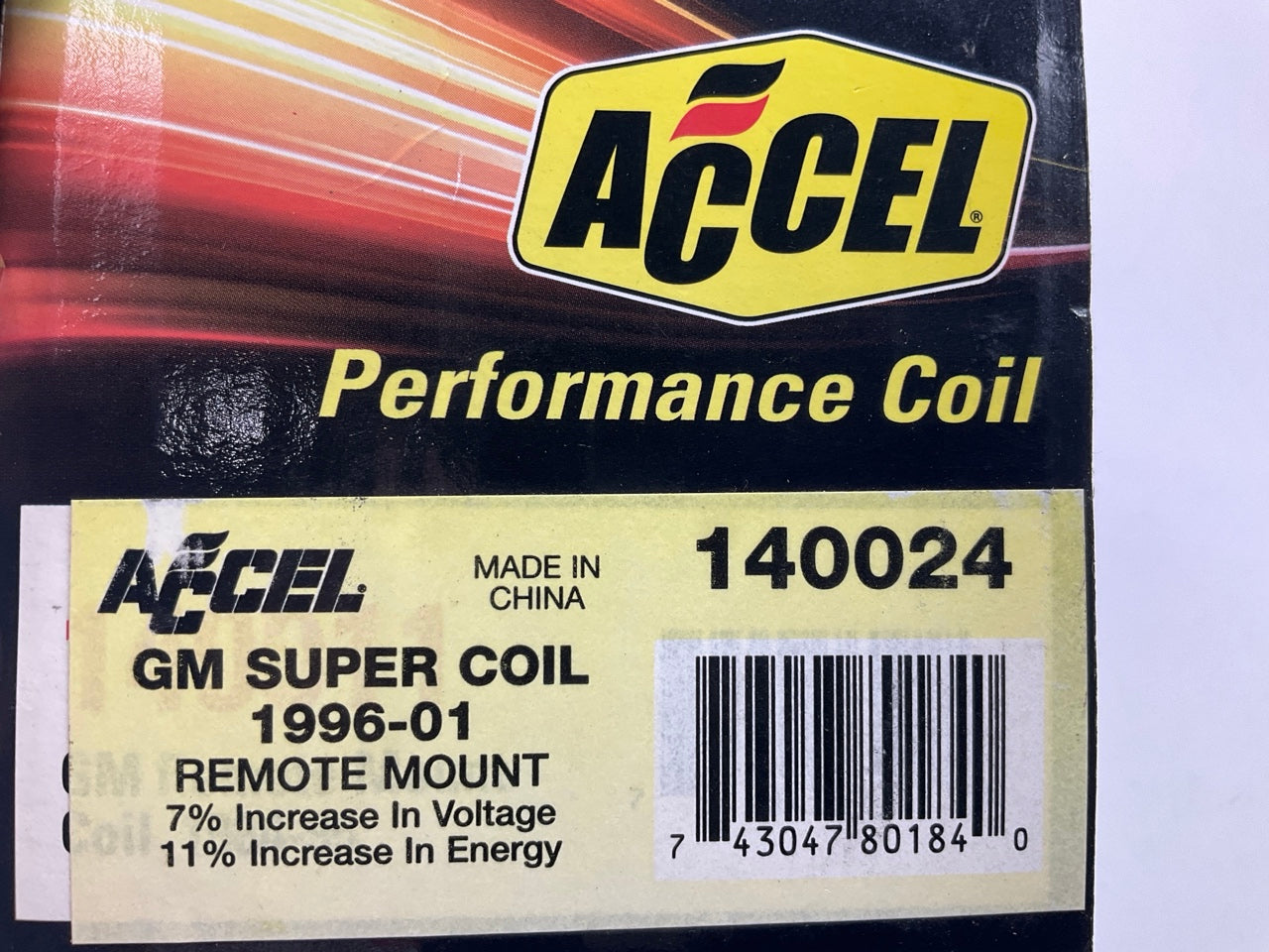 ACCEL 140024 SuperCoil Ignition Coil - 1996-2001 GM Vortec Truck 5.0L 5.7L 7.4L