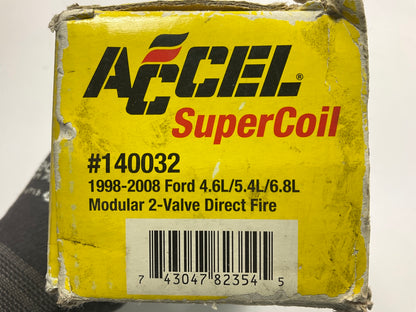 Accel 140032 Ignition Super Coil Yellow For 1998-2008 Ford 4.6/5.4/6.8L 2 Valve