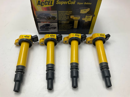 (4) Accel 140630 Performance Direct Ignition Coils