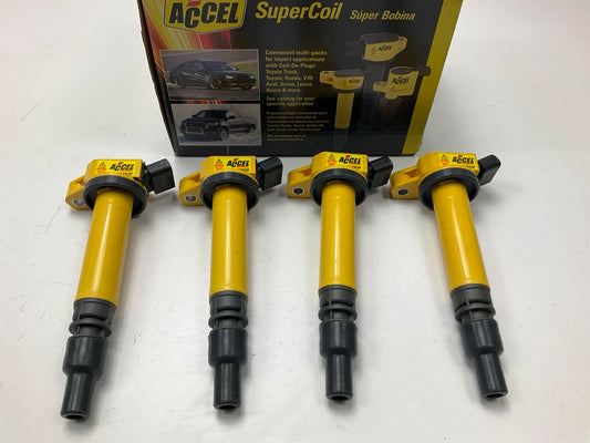 (4) Accel 140630 Performance Direct Ignition Coils