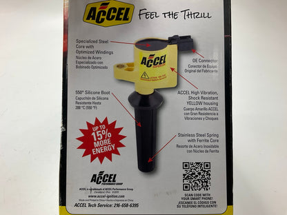 (4) Accel 140630 Performance Direct Ignition Coils