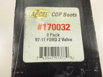 Accel 170032 Direct Ignition Coil On Plug Boots, 8 Pack