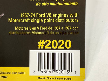 ACCEL 2020 Points Eliminator Ignition Kit Ford Motorcraft Points Distributors