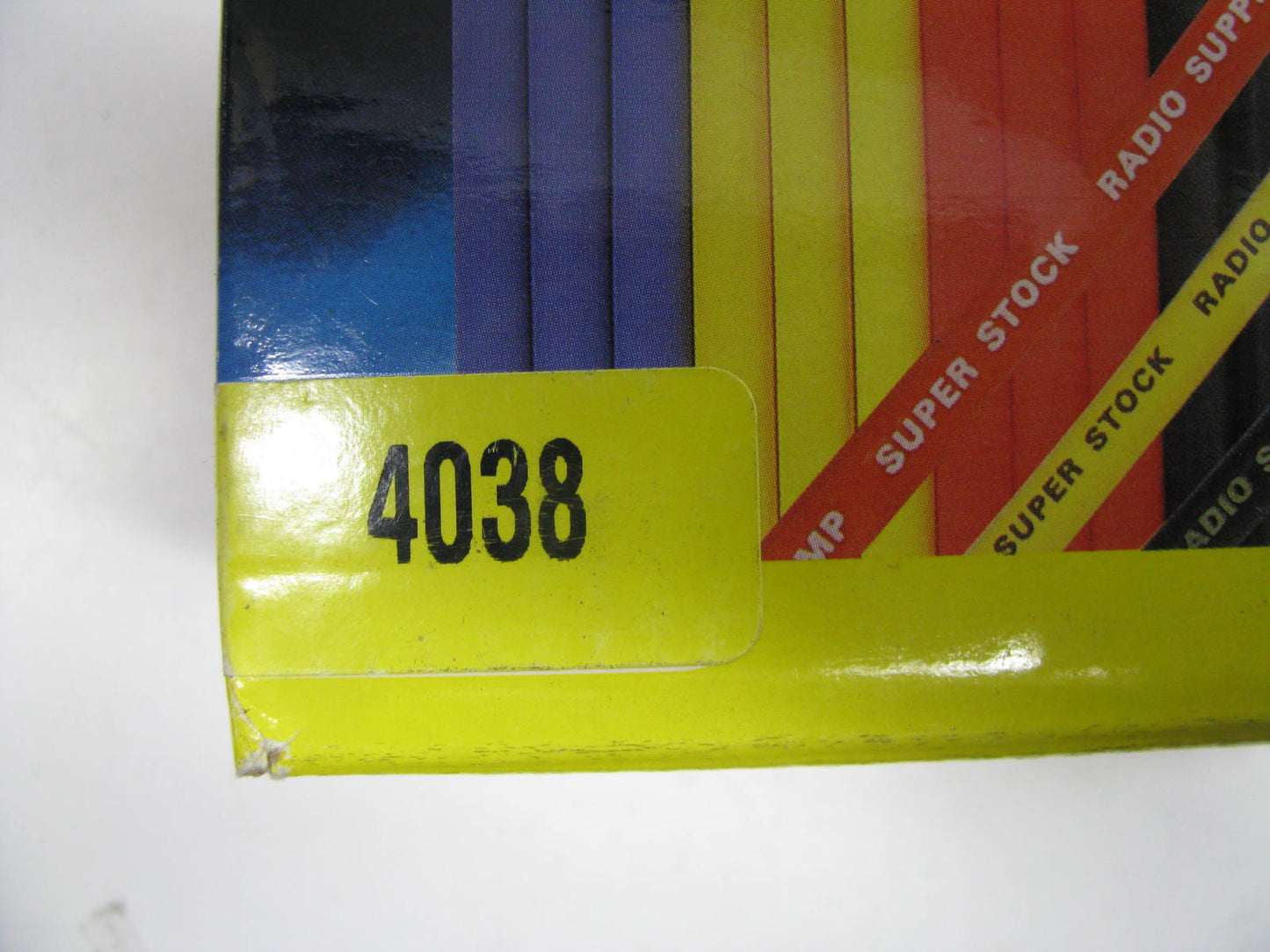 Accel 4038 Universal Fit Ignition Spark Plug Wire Set - 8mm Yellow