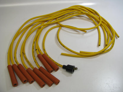 Accel 4040 Universal Fit Ignition Spark Plug Wire Set - 8mm Yellow