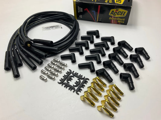 Missing One Boot - Accel 4040K Ignition Spark Plug Wire Set, Black, 8mm Wires