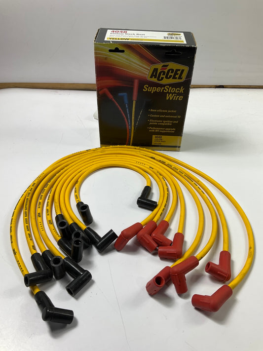 Accel 4048 8mm Ignition Spark Plug Wire Set For 1972-1988 Chevrolet 262-454 V8