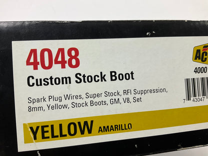 Accel 4048 8mm Ignition Spark Plug Wire Set For 1972-1988 Chevrolet 262-454 V8