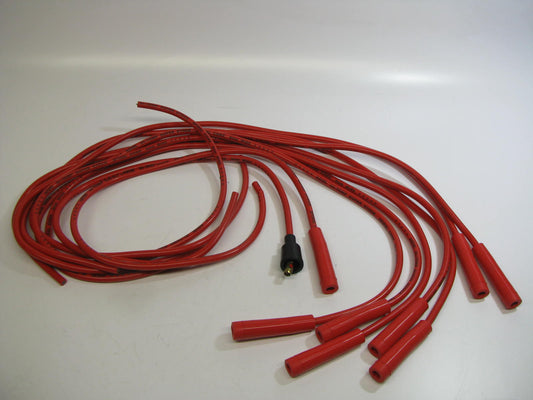 Accel 5040R Universal Fit Super Stock Ignition Spark Plug Wire Set - 8mm Red