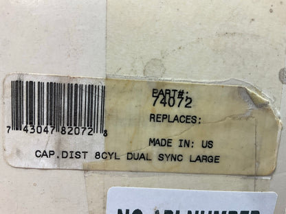 ACCEL 74072 DFI Dual Sync Distributor Cap - Replaces Mallory 29745, MSD 9000