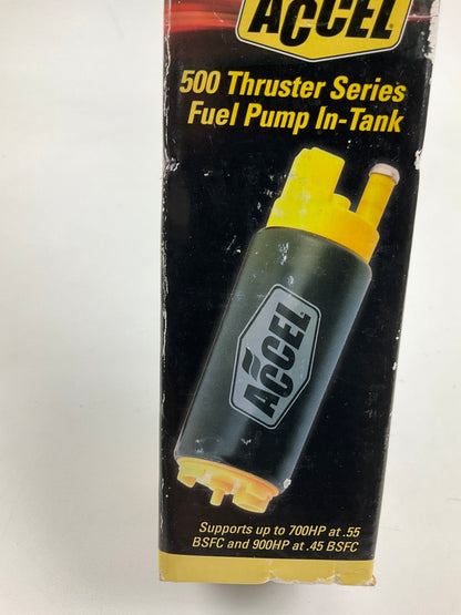 Accel 75342 Thruster 500 Series EFI In Tank Electric Fuel Pump 315LPH @ 43 PSI