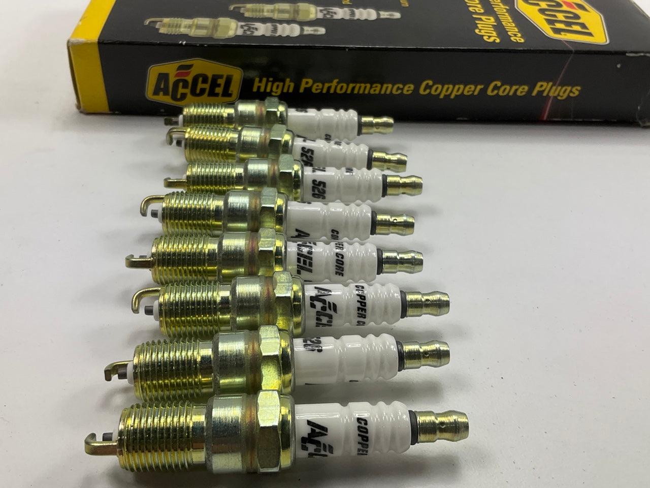 8 Pack - Accel 8196 Ignition High Performance Copper Core Spark Plugs