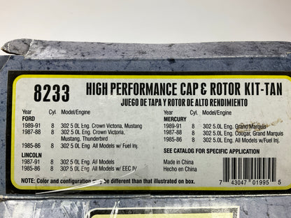 Accel 8233 Ignition Distributor Cap For Various 84-96 Ford V8 - W/ O ROTOR