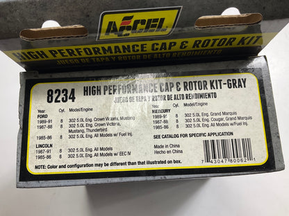 Accel 8234 Distributor Cap And Rotor Kit - Small Block Ford SBF V8