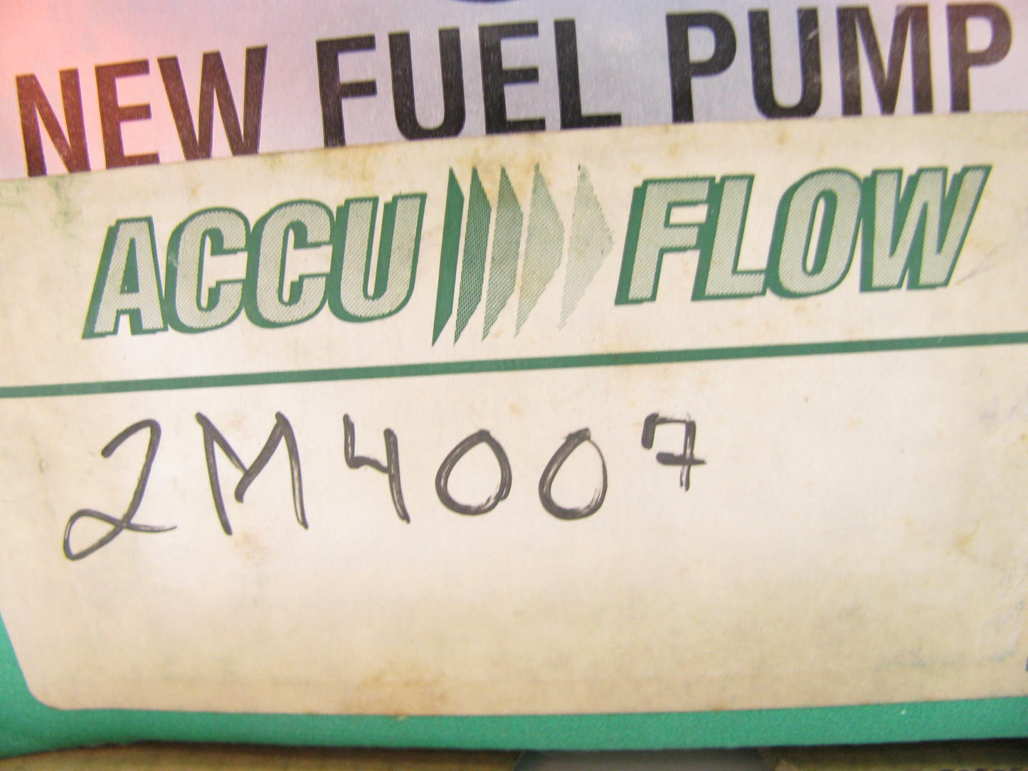 Accuflow 2M4007 Mechanical Canister Fuel Pump M4007