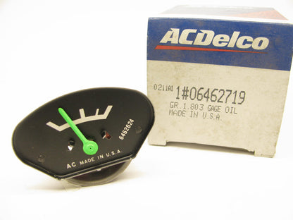 Acdelco 06462719 Engine Oil Pressure Gauge 1983-1987 Chevrolet GMC B School Bus